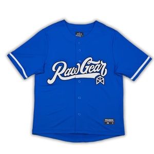 Baseball Jersey — Blue & White